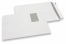Envelopes com janela básicos, 229 x 324 mm, 100 g, janela à esquerda 55 x 90 mm, posição da janela 20 mm do esquerda e 60 mm do cima, fecho autocolante | PIT Packaging.pt | Envelopesonline