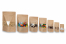 Saco com base e janela - castanho | PIT Packaging.pt | Envelopesonline