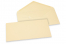 Envelopes de cartões de felicitações coloridos - Branco marfim, 110 x 220 mm | PIT Packaging.pt | Envelopesonline