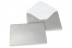 Envelopes de cartões de felicitações coloridos - Prateado, 114 x 162 mm | PIT Packaging.pt | Envelopesonline