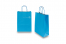 Sacos de papel com alças torcidas - azul, 220 x 100 x 310 mm, 90 gr | PIT Packaging.pt | Envelopesonline