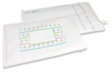 Envelopes de bolhas brancos da Páscoa - cores pastel | PIT Packaging.pt | Envelopesonline