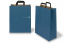 Sacos de papel com alças dobradas - azul, 320 x 140 x 420 mm | PIT Packaging.pt | Envelopesonline