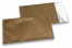 Envelopes coloridos de película metalizada mate - Dourado 114 x 162 mm | PIT Packaging.pt | Envelopesonline