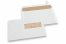Envelopes com janela branco sujo, 162 x 229 mm (C5), janela à direita 40 x 110 mm, posição da janela 15 mm do direita e 72 mm do baixo, 90 gsm, aprox. 7 g por unidade  | PIT Packaging.pt | Envelopesonline