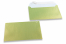 Envelopes madrepérola coloridos verde lima - 114 x 162 mm | PIT Packaging.pt | Envelopesonline