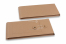 Envelopes com fecho de corda e arruela - 110 x 220 x 25 mm, castanho | PIT Packaging.pt | Envelopesonline
