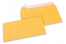 Envelopes de papel coloridos - Amarelo dourado, 110 x 220 mm | PIT Packaging.pt | Envelopesonline