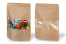 Saco com base e janela - castanho, 200 x 300 x 100 mm, 1800 ml | PIT Packaging.pt | Envelopesonline