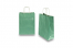 Sacos de papel com alças torcidas - verde metalizado, 220 x 100 x 310 mm, 90 gr | PIT Packaging.pt | Envelopesonline