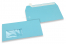 Azul céu, envelopes coloridos com janela, 110 x 220 mm (DL), janela à esquerda, formato da janela 45 x 90 mm, posição da janela a 20 mm da esquerda / 15 mm de baixo, fecho adesivo, papel colorido 120 gramas | PIT Packaging.pt | Envelopesonline