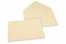 Envelopes de cartões de felicitações coloridos - Branco marfim, 162 x 229 mm | PIT Packaging.pt | Envelopesonline