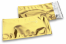 Envelopes de folha metalizada coloridos - Dourado  114 x 229 mm | PIT Packaging.pt | Envelopesonline