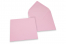 Envelopes de cartões de felicitações coloridos - Cor-de-rosa claro, 155 x 155 mm | PIT Packaging.pt | Envelopesonline