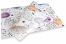 Papel de seda temático da Páscoa - preto com cores | PIT Packaging.pt | Envelopesonline