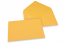  Envelopes de cartões de felicitações coloridos - Amarelo dourado, 162 x 229 mm | PIT Packaging.pt | Envelopesonline