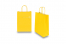 Sacos de papel com alças torcidas - amarelo, 220 x 100 x 310 mm, 90 gr | PIT Packaging.pt | Envelopesonline