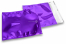 Envelopes de folha metalizada coloridos - Roxo 220 x 220 mm | PIT Packaging.pt | Envelopesonline