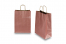 Sacos de papel com alças torcidas - vermelho metalizado, 260 x 120 x 350 mm, 90 gr | PIT Packaging.pt | Envelopesonline