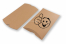 Caixas ovais castanhas  - exemplo impresso | PIT Packaging.pt | Envelopesonline