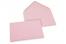 Envelopes de cartões de felicitações coloridos - Cor-de-rosa claro, 125 x 175 mm | PIT Packaging.pt | Envelopesonline