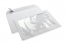 Envelopes com janela panor&acirc;mica, 229 x 324 mm (A4), fecho autocolante, (formato da janela: 170 x 270 mm, posi&ccedil;&atilde;o: 27 mm da esquerda, 30 mm do fundo) | PIT Packaging.pt | Envelopesonline