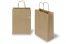 Sacos de papel com alças torcidas - castanho listrado, 220 x 100 x 310 mm, 90 gr | PIT Packaging.pt | Envelopesonline