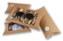 Caixas ovais castanhas | PIT Packaging.pt | Envelopesonline