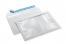 Envelopes com janela panorâmica,, 162 x 229 mm (A5), 100 gr, fecho autocolante,  (formato da janela 130 x 200 mm, posição: 15 mm da esquerda, 15 mm do fundo) | PIT Packaging.pt | Envelopesonline