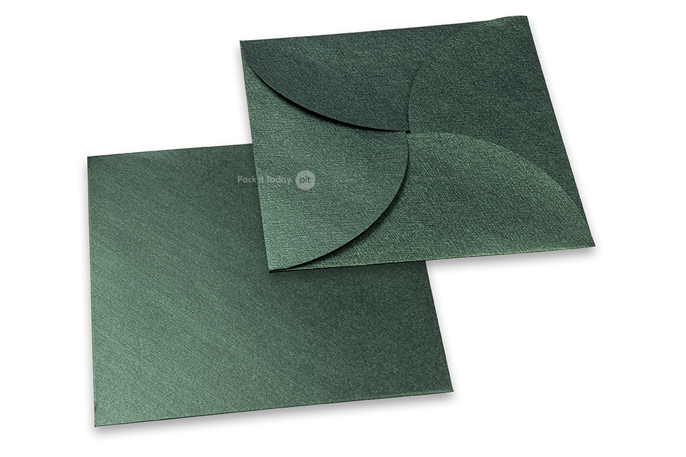 Envelopes estilo bolsa - Verde