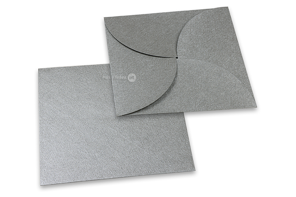 Envelopes estilo bolsa - Prateado 