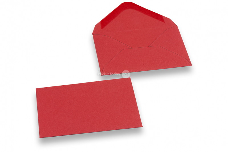 Mini envelopes vermelho