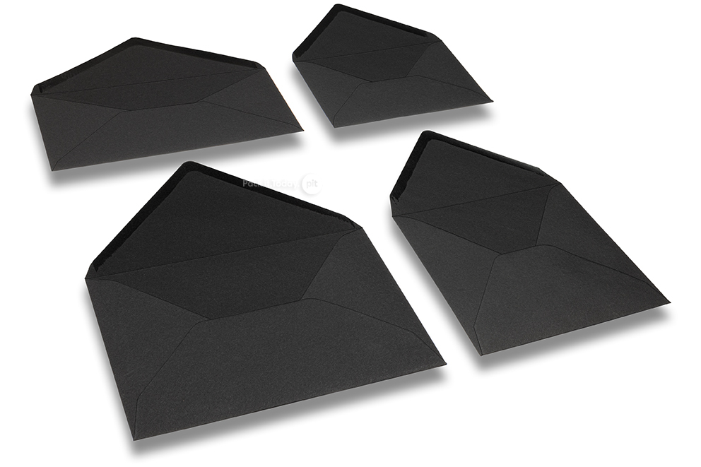 Envelopes reciclados - Compila&ccedil;&atilde;o, envelopes preto