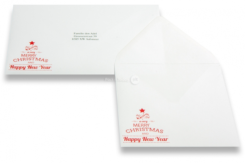 Envelopes de postais de Natal - Desejo