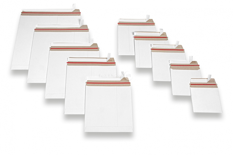 Envelopes de cart&atilde;o quadrados