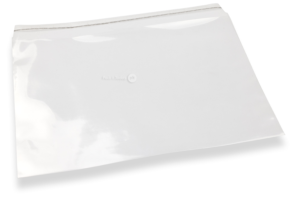 Envelopes de plástico transparentes 229 x 324 mm