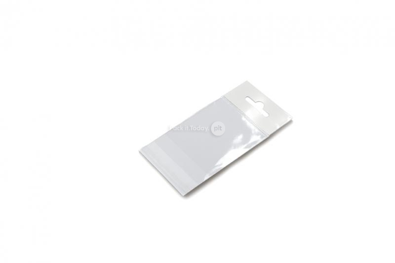 Sacos de celofane com fecho eurofuro - 60 x 65 mm