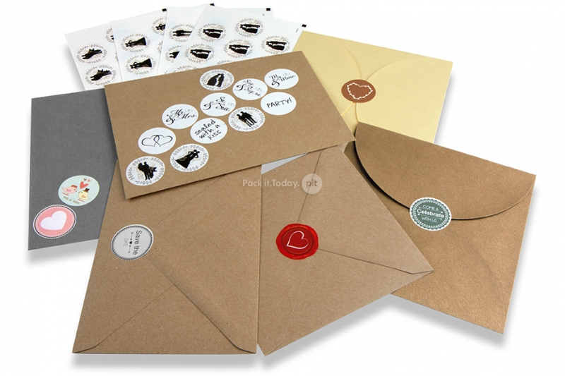 Selos para envelope de casamento - v&aacute;rios