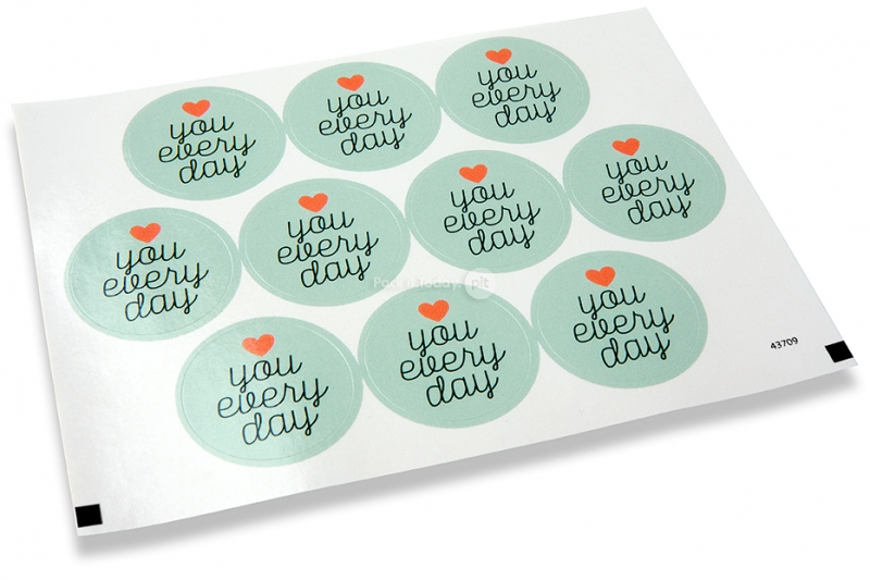 Selos para envelope, amor - Tu, todos os dias