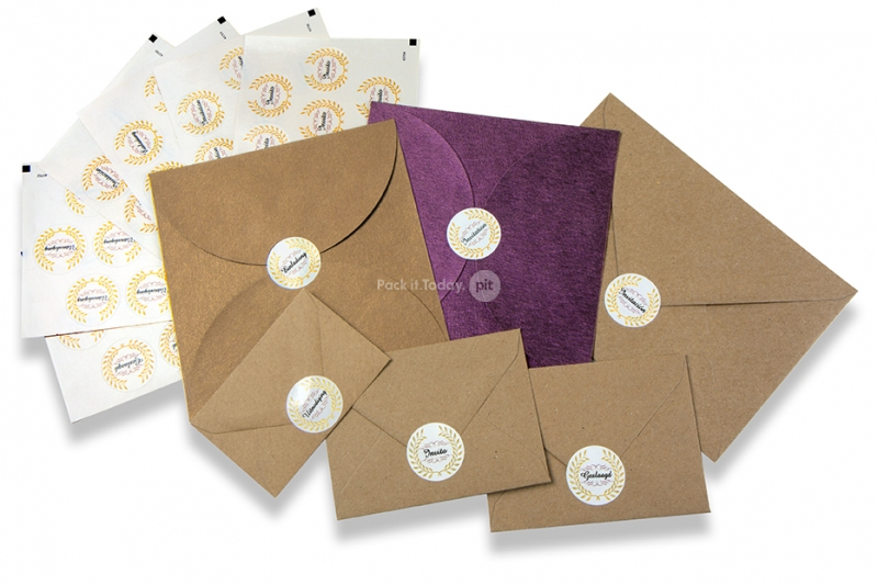 Selos para envelope de festa - v&aacute;rios