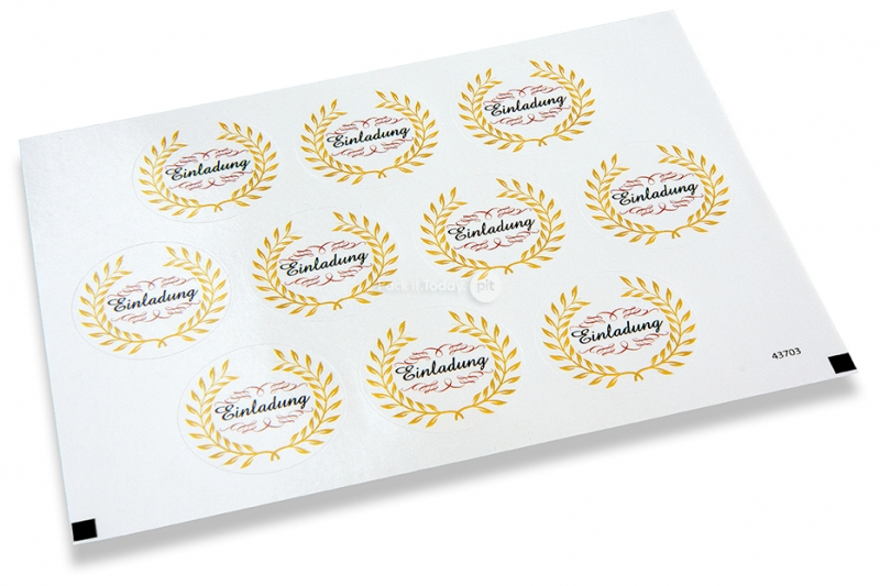 Selos para envelope de festa - einladung