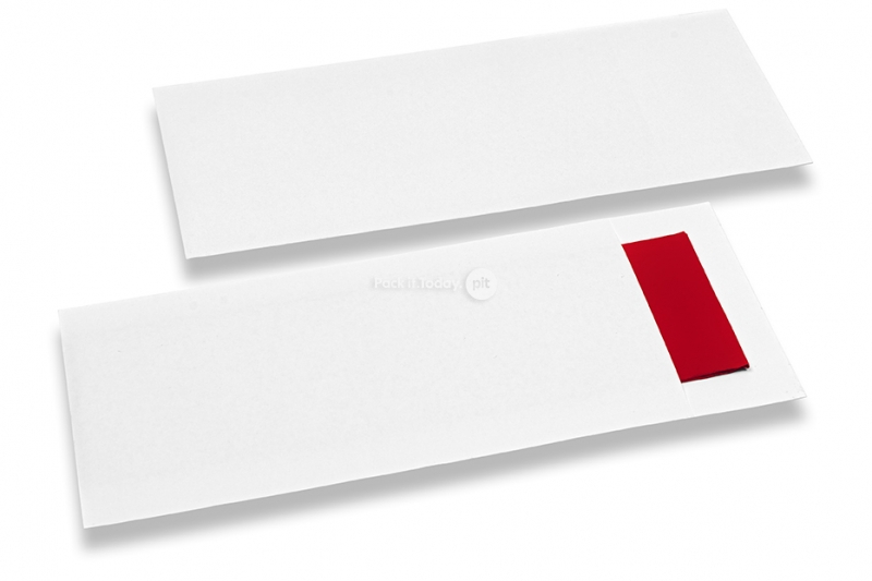Sacos porta-talheres branco sem incição + vermelho guardanapos