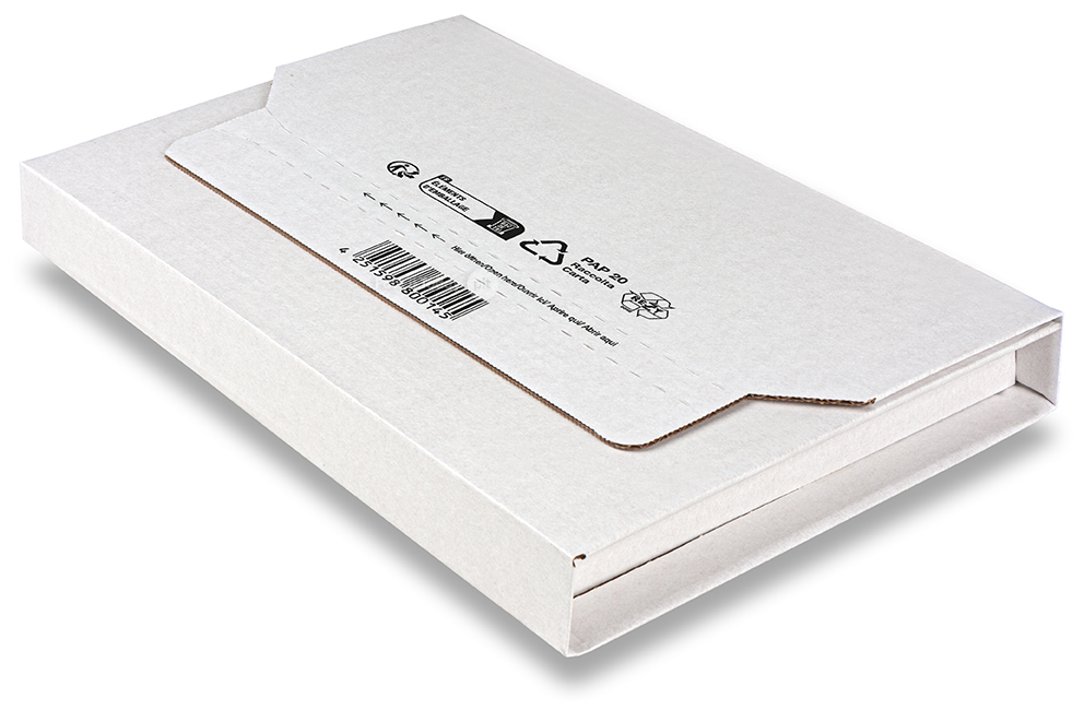 Embalagem para livros - fechadas - branco
