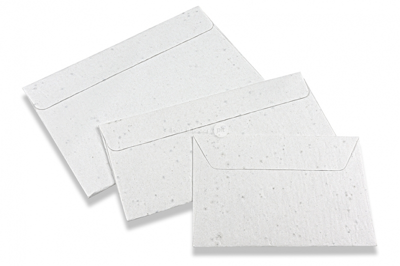 Envelopes de papel de sementes
