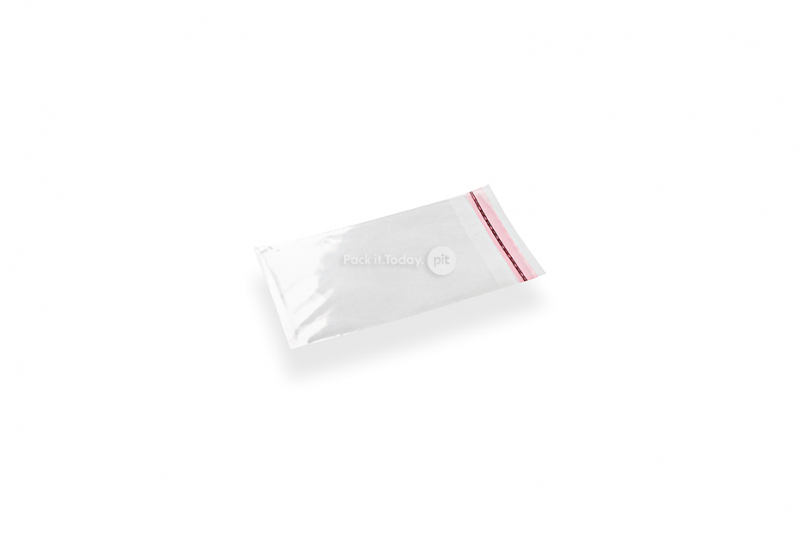 Sacos de celofane transparentes - 119 x 162 mm