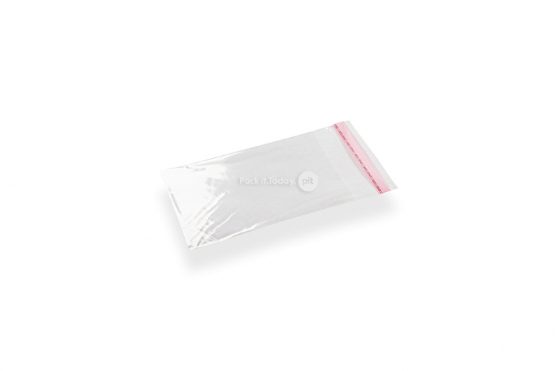 Sacos de celofane transparentes - 138 x 185 mm