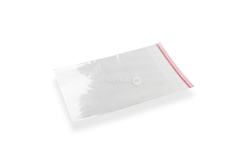 Sacos de celofane transparentes - 210 x 260 mm