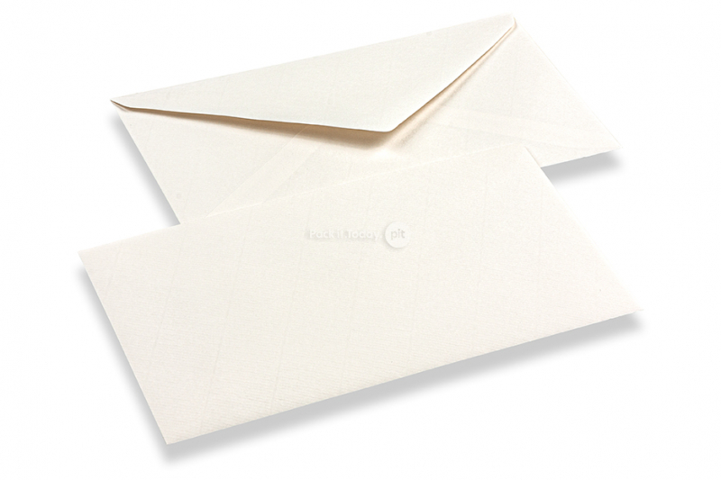 Envelopes de papel vergé branco