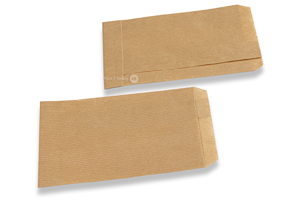 Sacos de papel kraft - 100 x 160 mm