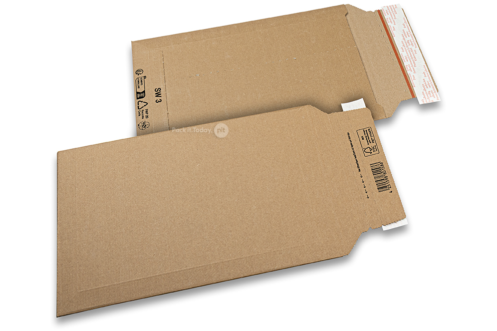 Envelopes de cartão ondulado - 230 x 325 mm, SW3